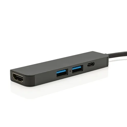 Hub avec entrée HDMI en aluminium recyclé Terra RCS