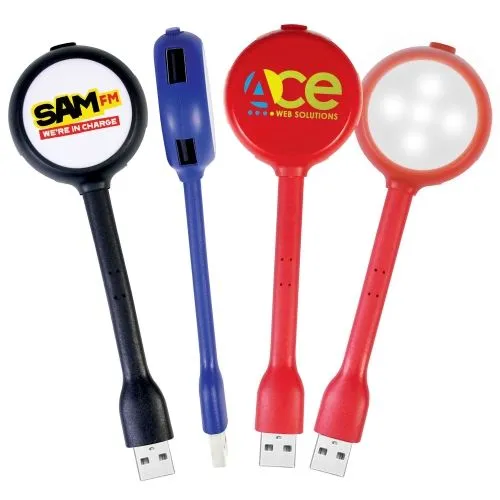 Hub USB multiple lumineux **