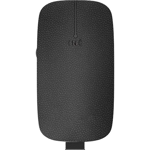 Ine Pokket Recycled Leather Allura noir