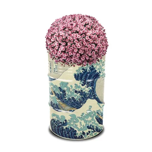 Jardinière Petit Baril Full Colour | 60 Litres