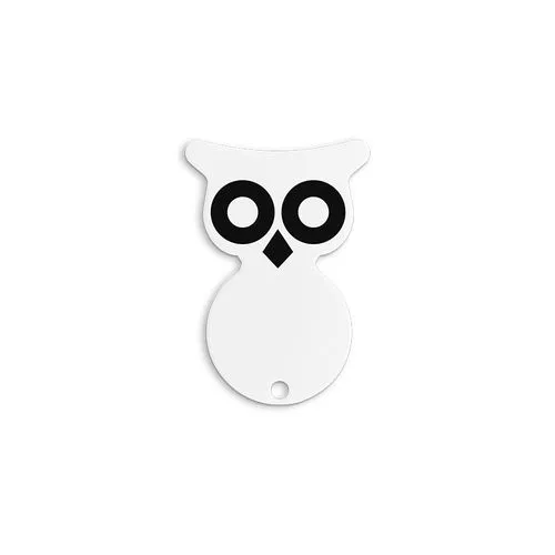 JETON PLASTIQUE (ABS) FORME HIBOU