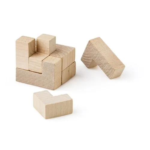 Jeu de cubes en bois Amber