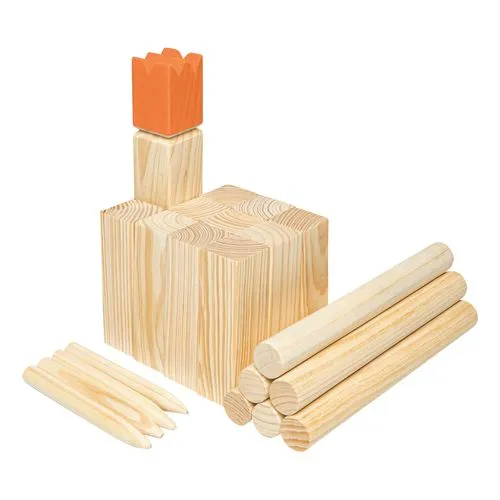 Jeu de lancer viking KUBB en bois