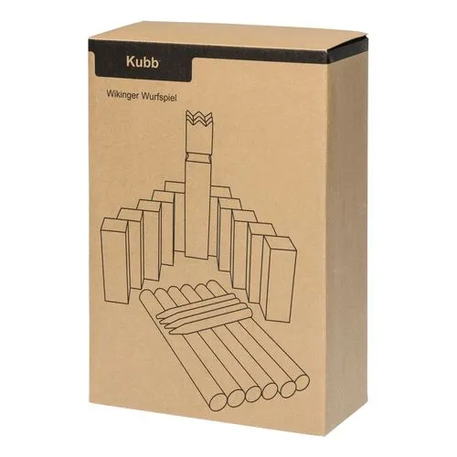 Jeu de lancer viking KUBB en bois