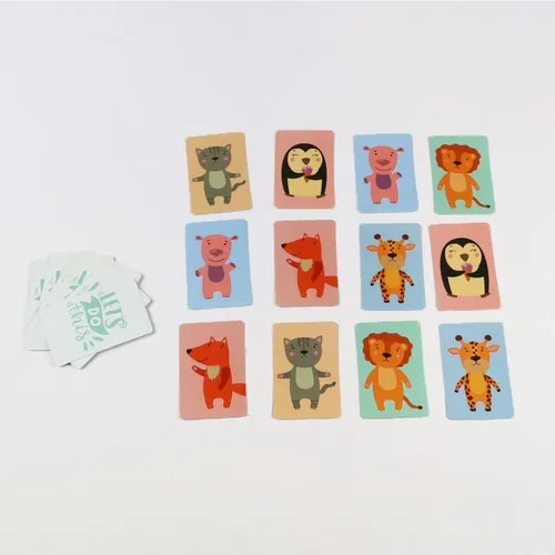 JEU DE MEMOIRE 20 PIÈCES AVEC EMBALLAGE PERSONNALISABLE