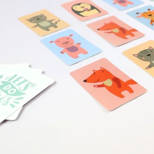 JEU DE MEMOIRE 20 PIÈCES AVEC EMBALLAGE PERSONNALISABLE