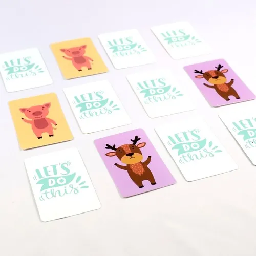 JEU DE MEMOIRE 20 PIÈCES AVEC EMBALLAGE PERSONNALISABLE