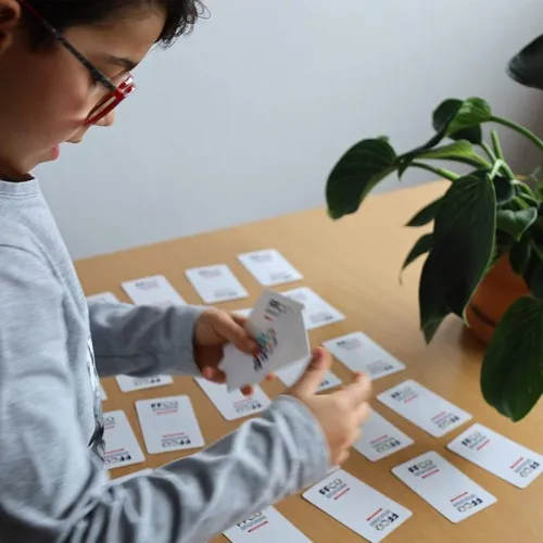 JEU DE MEMOIRE 40 PIÈCES AVEC BOITE PERSONNALISABLE