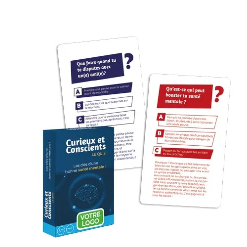 Jeu de Quiz sur la santé Mentale - Curieux et conscients