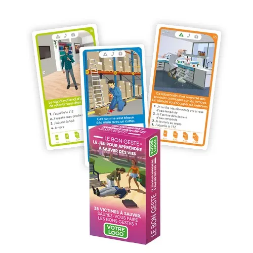 Jeu de Quiz sur le secourisme Le bon geste