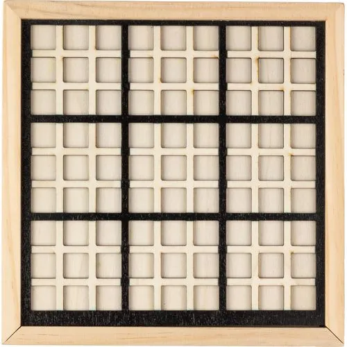 Jeu de sudoku en bois Christa
