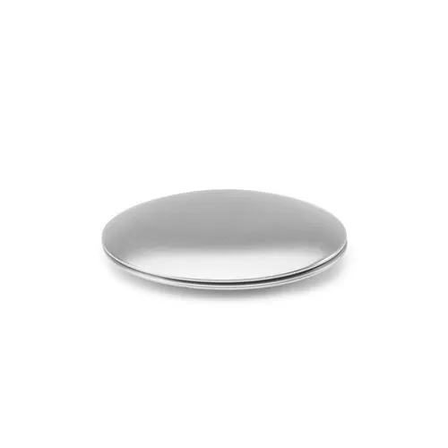 KAYLA. Miroir rond double face en aluminium avec fermeture magnétique