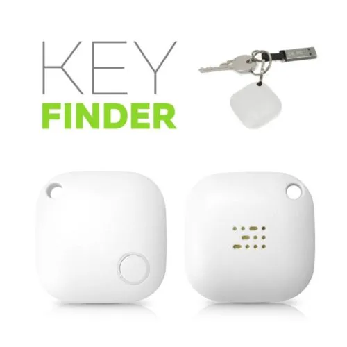 Key Finder Porte clés traqueur Waterproof IP 67 - Blanc