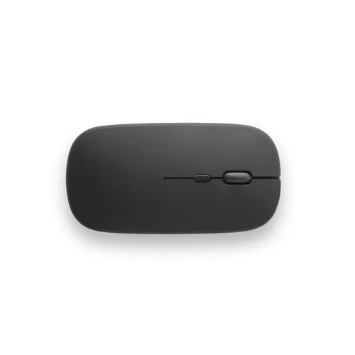 KHAN. Souris sans fil avec batterie 500mAh en ABS recyclé (100 % rABS)