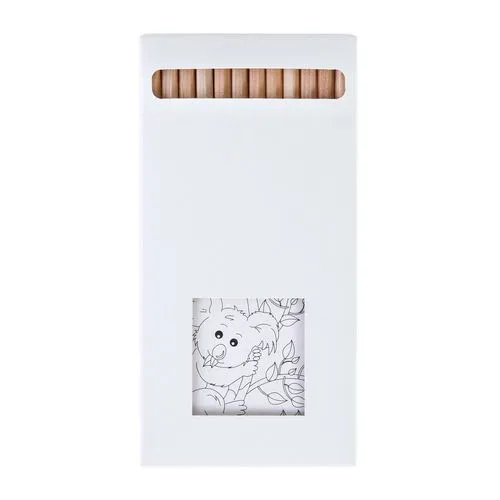 KIT COLORIAGE 12 CRAYONS 8,7