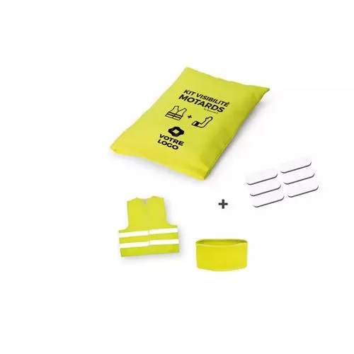 Kit haute visibilité motards personnalisé