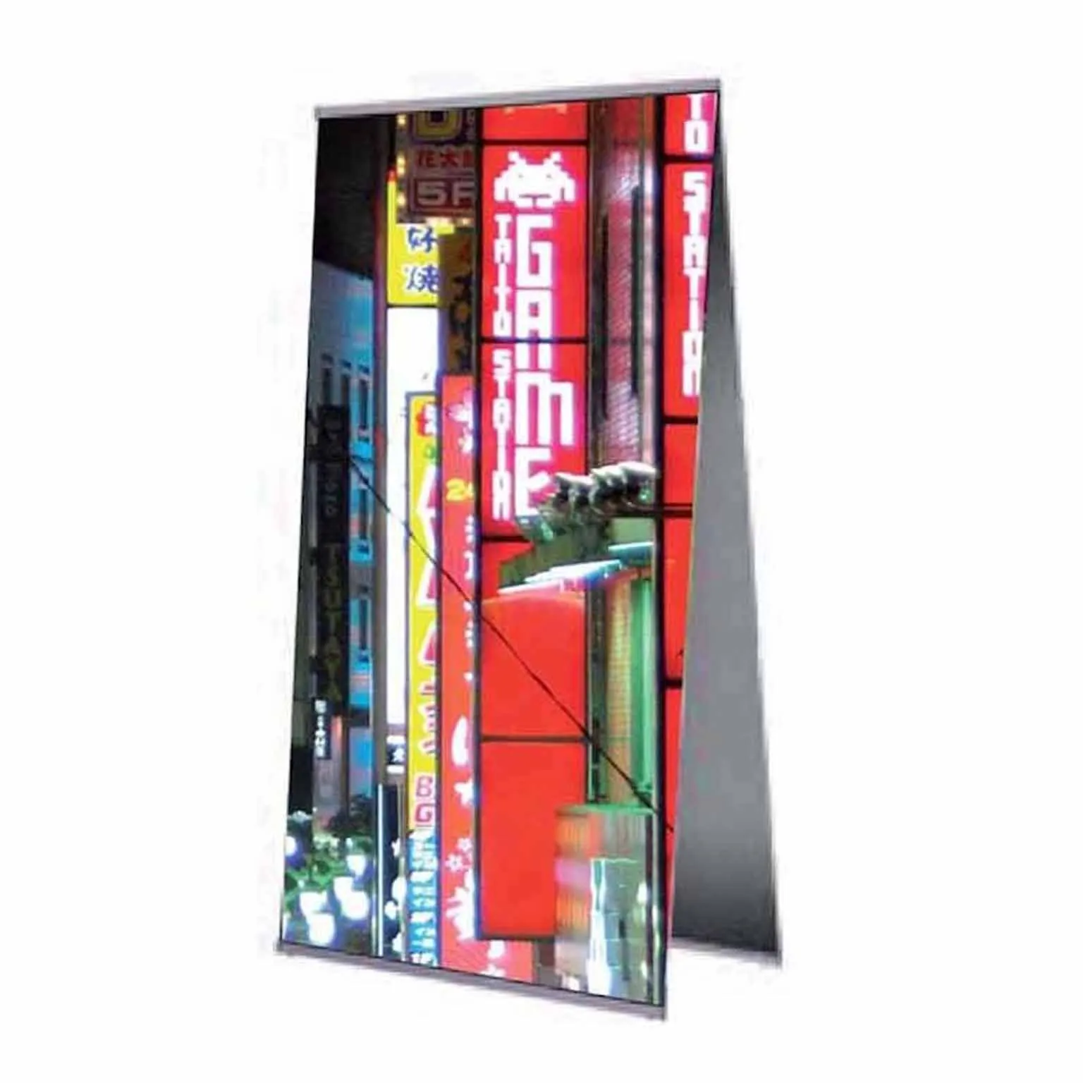 L-banner - doube face