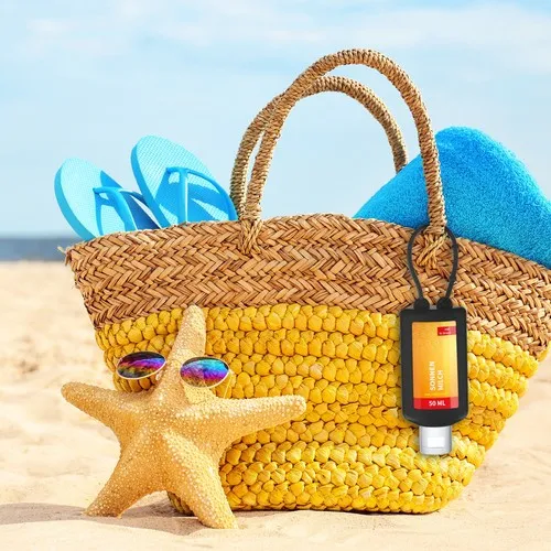 Lait solaire, Bumper de 50 ml (noir) Body Label