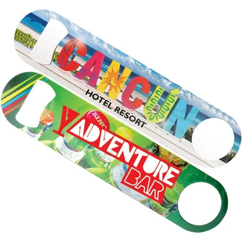 Lame de bar en métal coloré