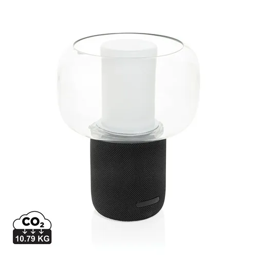 Lampe avec haut-parleur 10W en plastique recyclé RCS Lux