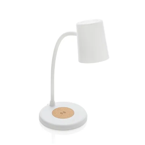 Lampe de bureau 15W  en liège et plastique RCS Zenara