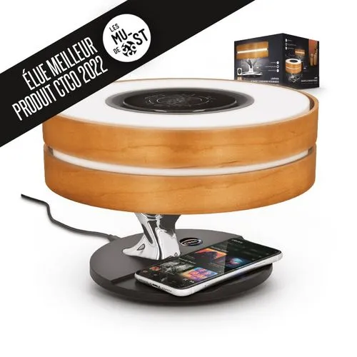 LAMPE / ENCEINTE & CHARGEUR INTEGRES