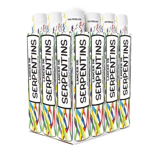 LANCER MANUEL DE SERPENTIN 25 CM MULTICOLORE