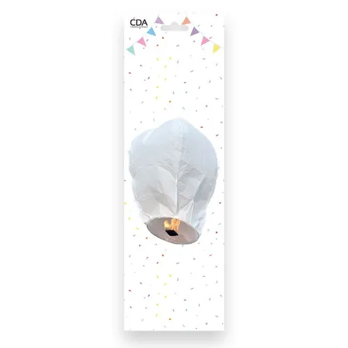 Lanterne Celeste Blanche