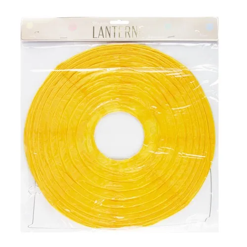 LANTERNE JAPONAISE 35CM CURRY