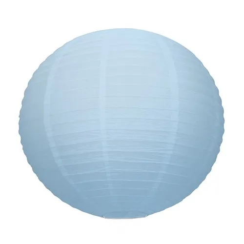LANTERNE JAPONAISE 50CM BLEU DRAGEE