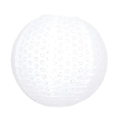 LANTERNE JAPONAISE 50CM DENTELLE VINTAGE