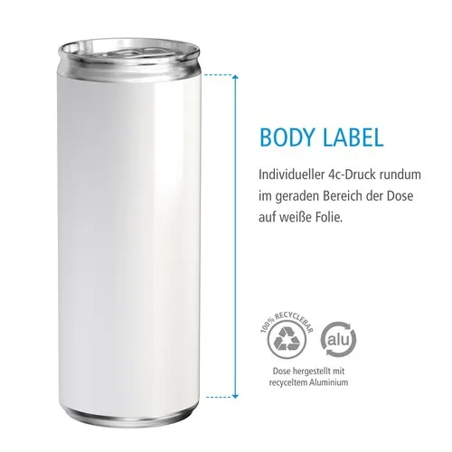 Latte Macchiato, 250 ml, Body Label