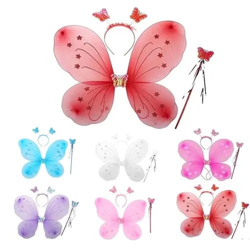 LILLY SET 3  pièces Aile+Tiare+Baguette