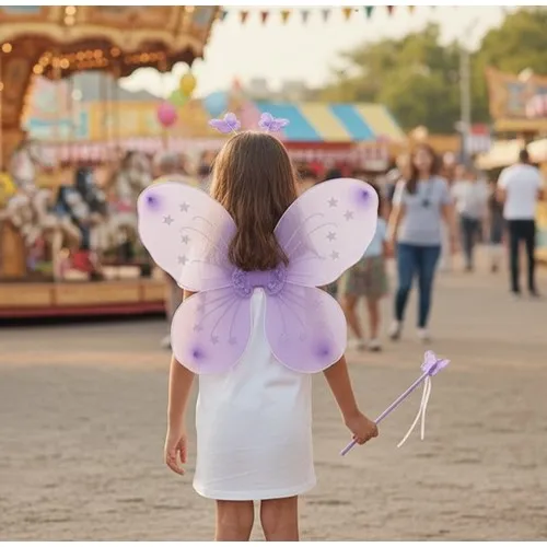 LILLY SET 3  pièces Aile+Tiare+Baguette