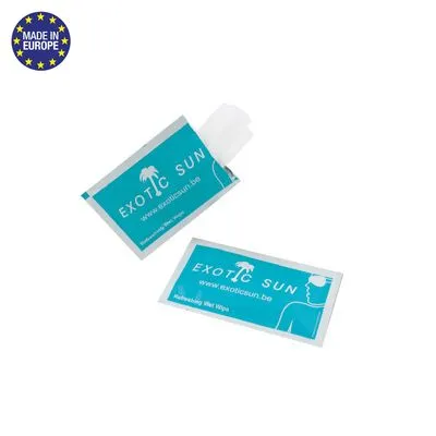 Lingette individuelle rafraichissante, nettoyante