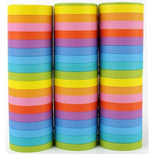 Lot de 3 Rouleaux Serpentins 18 Lancers