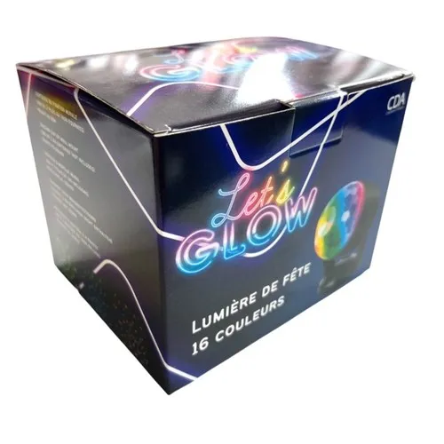 Lumière de fête 16 couleurs