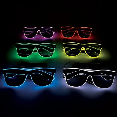 Lunette LED 6 coloris assortis