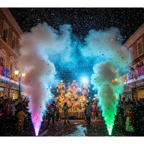 Machine à fumée sur secteur avec LED