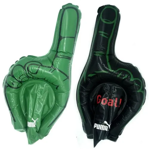 Main gonflable géant numéro 1 personalisée