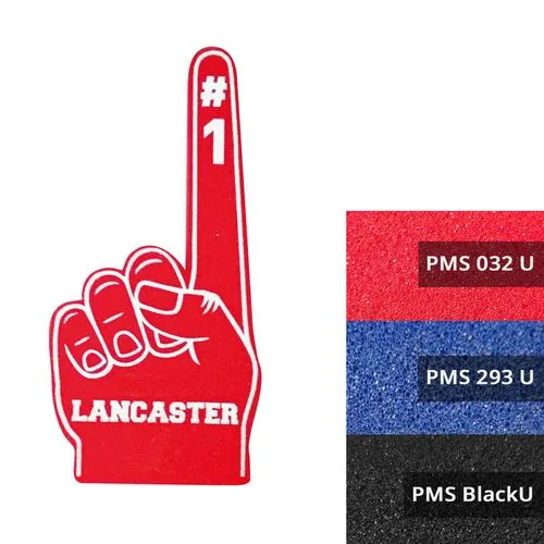 Main qui fait signe Big Finger, marquage 2 faces