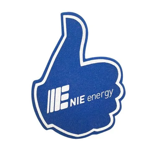 Main qui fait signe Cartoon Thumb, marquage 2 faces