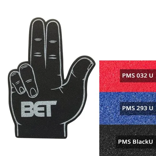 Main qui fait signe Gun Hand, marquage 1 face