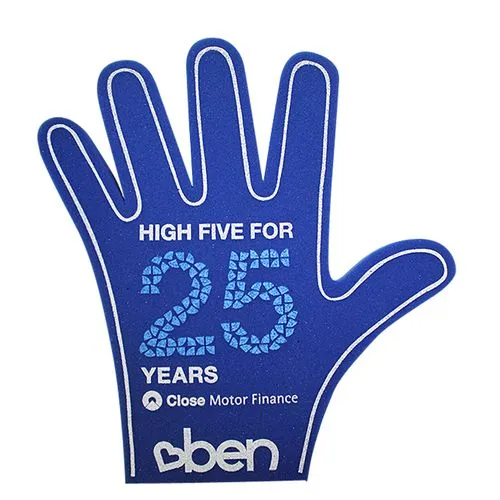 Main qui fait signe High Five, marquage 1 face