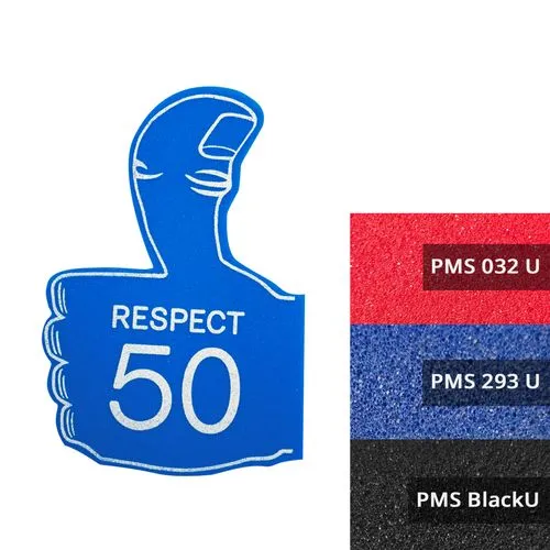 Main qui fait signe Thumbs Up XL, marquage 2 faces