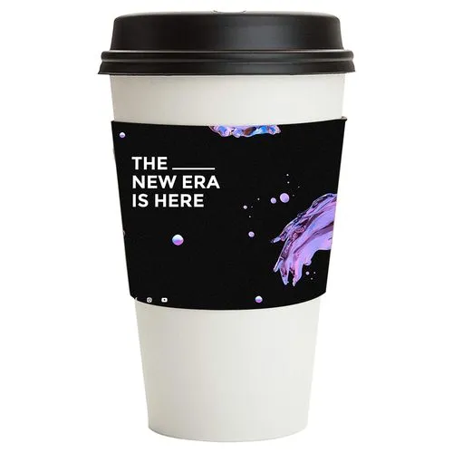 Manchon pour gobelet - Carte ondulée collée - Petit 8-10oz