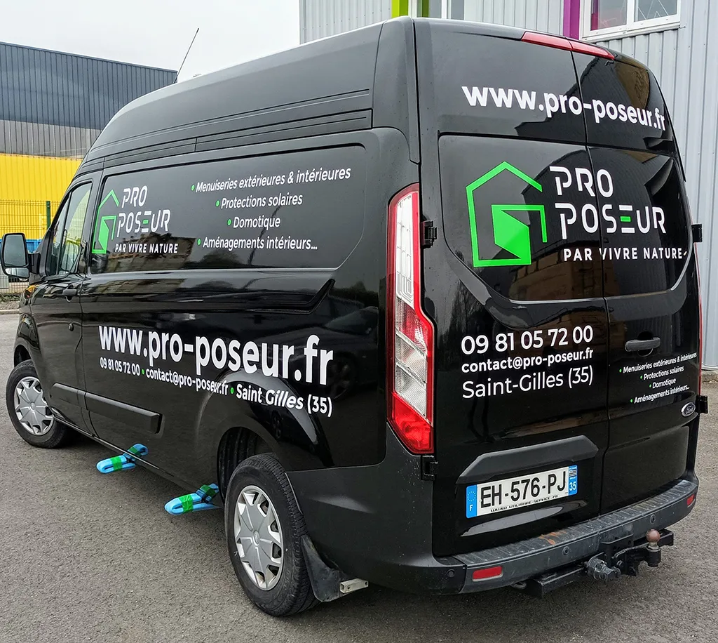 Marquage publicitaire pour les véhicules d'entreprises