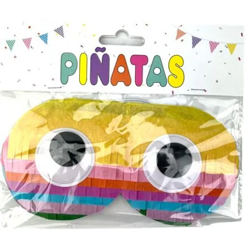 Masque PINATA papier FUN EYES 8 X 16 CM