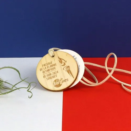 Médaille à planter