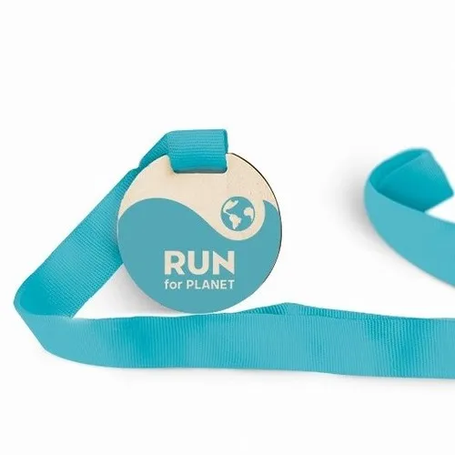 Médaille en bois imprimée sans carte